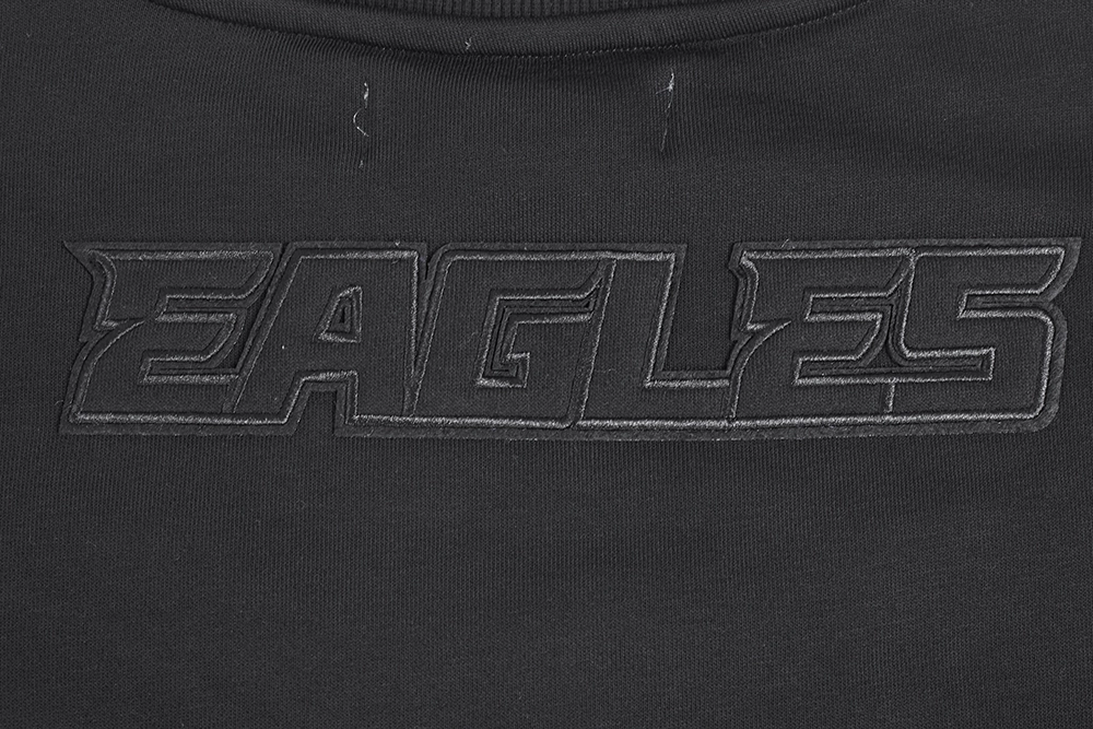 NFL PHILADELPHIA EAGLES NEUTRAL WOMEN'S CREWNECK (BLACK)