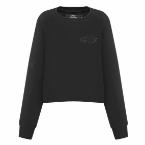NFL PHILADELPHIA EAGLES NEUTRAL WOMEN'S CREWNECK (BLACK)