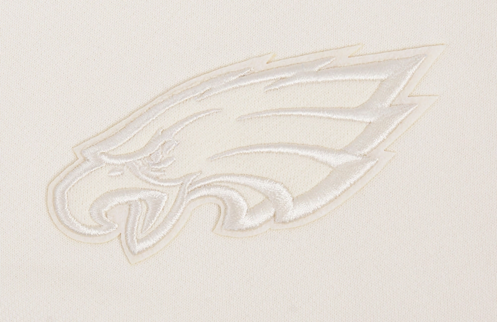 NFL PHILADELPHIA EAGLES NEUTRAL WOMEN'S CREWNECK (EGGSHELL)