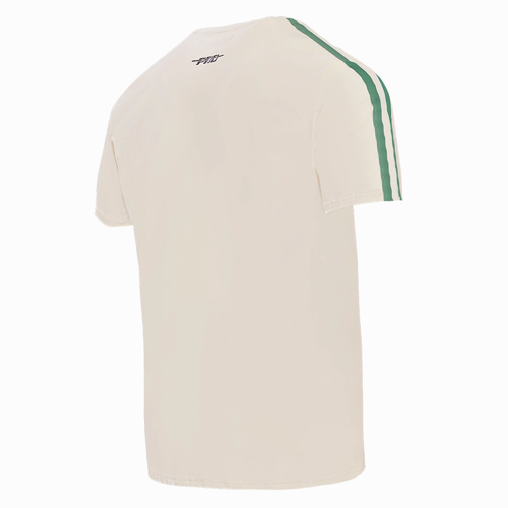 NFL PHILADELPHIA EAGLES RETRO CLASSIC MEN'S STRIPED TEE (EGGSHELL/ KELLY GREEN)