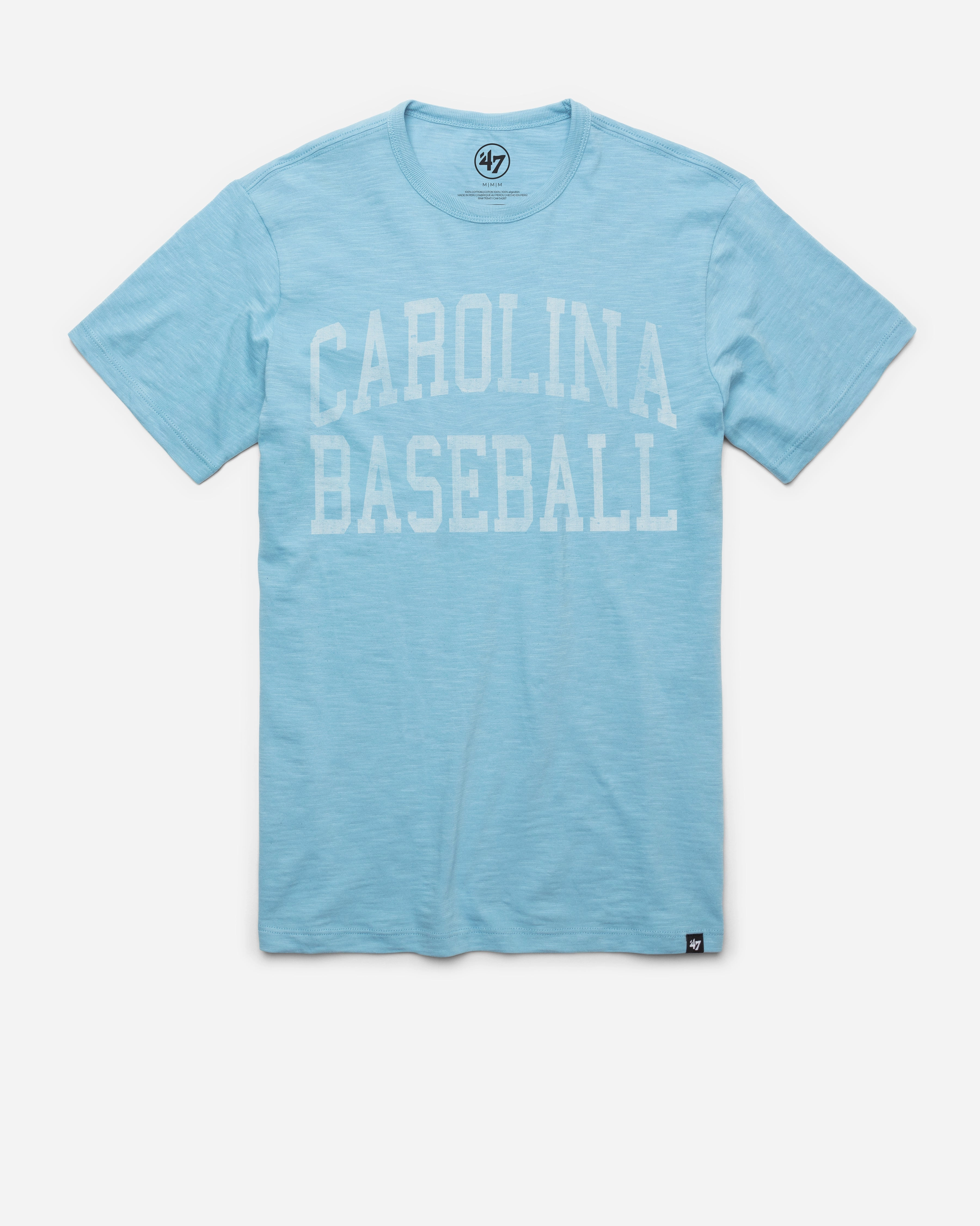 NORTH CAROLINA TAR HEELS UNC CLASSIC BLOCK '47 SCRUM TEE