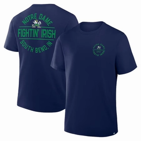 Notre Dame Fighting Irish NCAA Fanatics Fastbreak T-Shirt - Navy