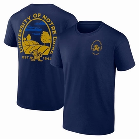 Notre Dame Fighting Irish NCAA Regional Outdoors T-Shirt - Navy