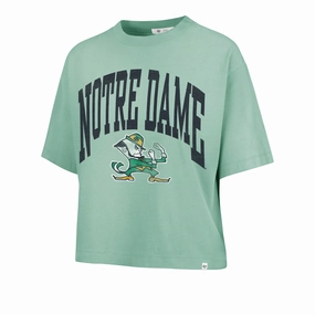 NOTRE DAME FIGHTING IRISH SHALE '47 MONTAUK CROP TEE WOMENS