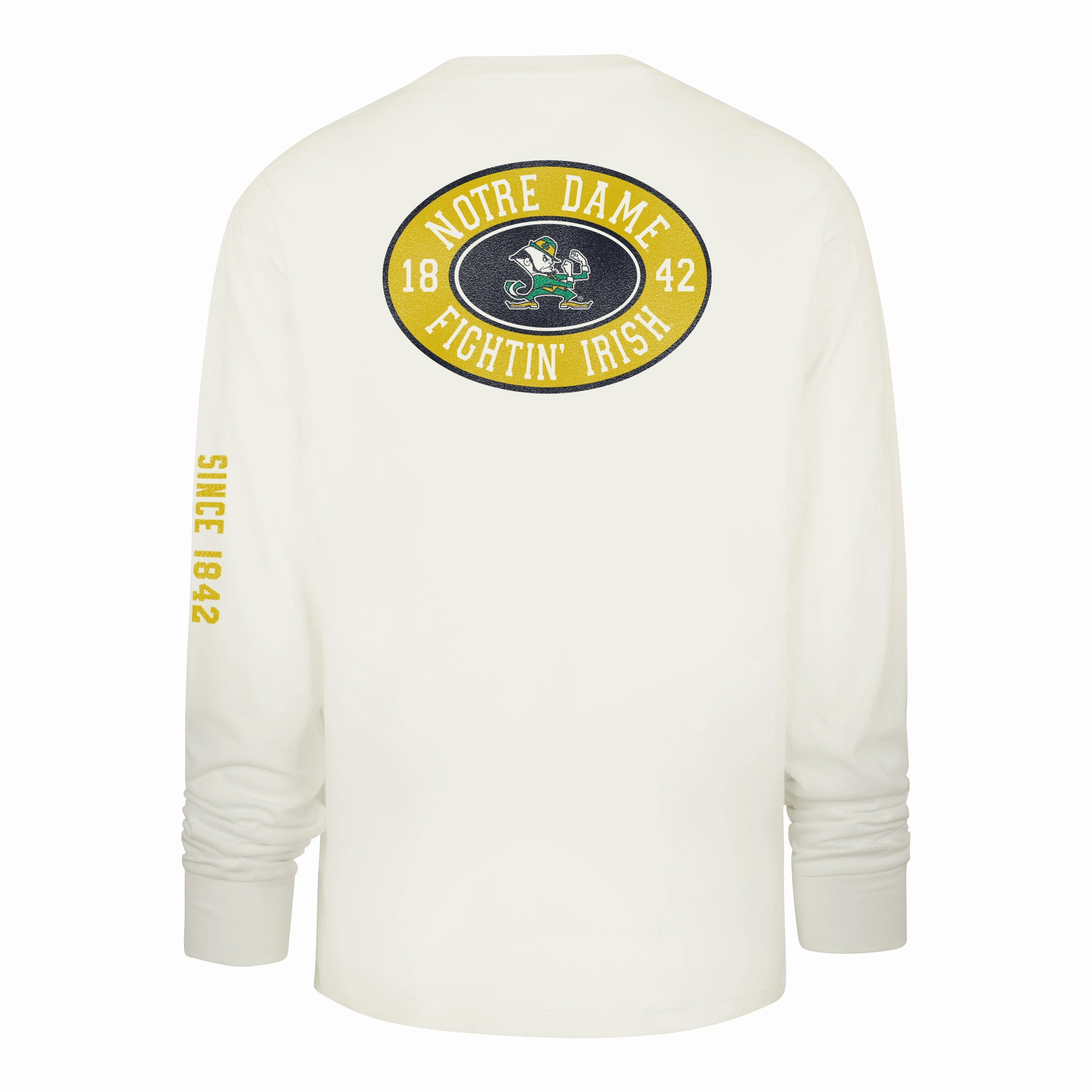 NOTRE DAME FIGHTING IRISH TIDE SWEEP MONTAUK '47 FOUNDATION LONG SLEEVE TEE