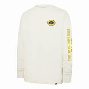 NOTRE DAME FIGHTING IRISH TIDE SWEEP MONTAUK '47 FOUNDATION LONG SLEEVE TEE