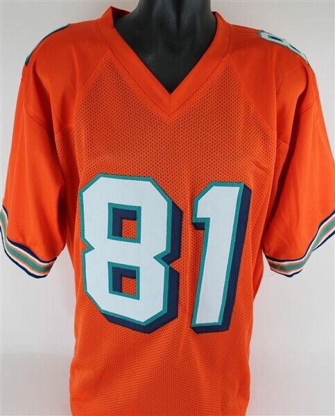 O. J. McDuffie Signed Dolphins Jersey (JSA COA) Miami (19932001) Penn State WR