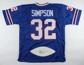 O. J Simpson Signed Buffalo Bills Jersey (JSA COA) 5??Pro Bowl R.B. (1972?C1976)