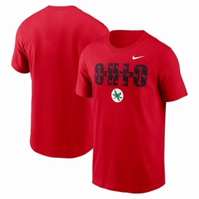 Ohio State Buckeyes NCAA Nike Campus Local T-Shirt - Scarlet