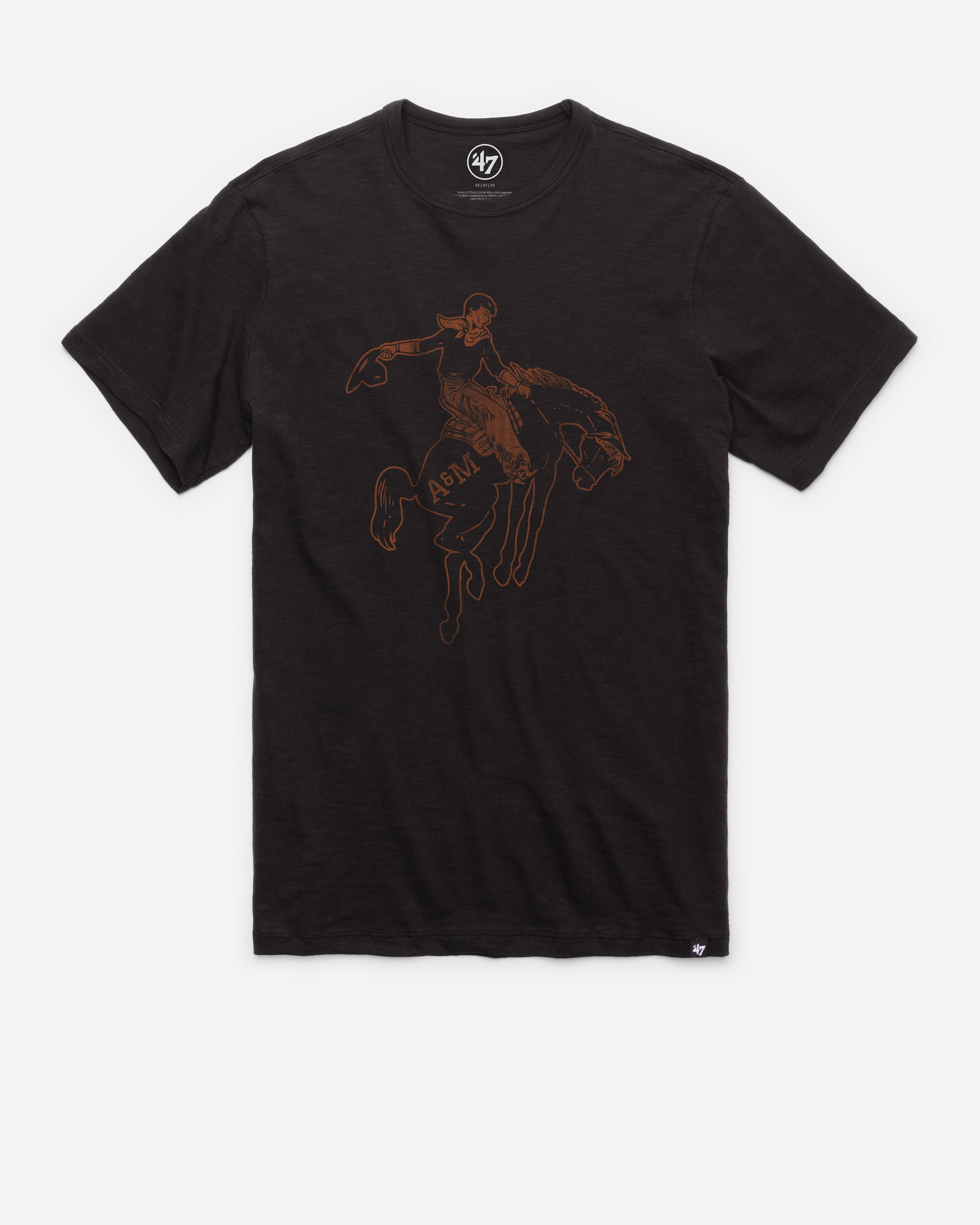 OKLAHOMA STATE COWBOYS VINTAGE GRIT '47 SCRUM TEE