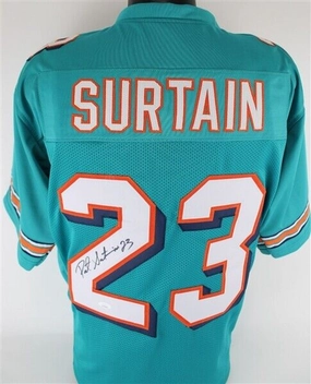 Patrick Surtain Signed Miami Dolphins Jersey (JSA COA) 1998 2nd Round Pick D B