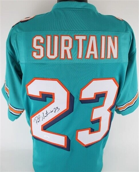 Patrick Surtain Signed Miami Dolphins Jersey (JSA COA) 1998 2nd Round Pick D B