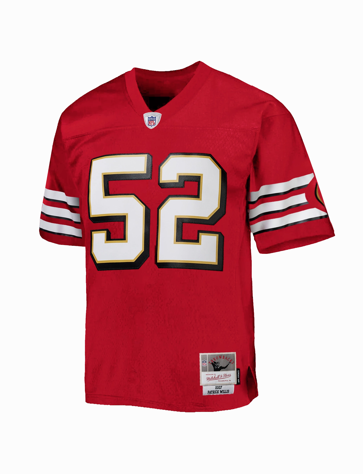 Patrick Willis San Francisco 49ers Mitchell & Ness NFL 2007 Legacy Jersey - Red