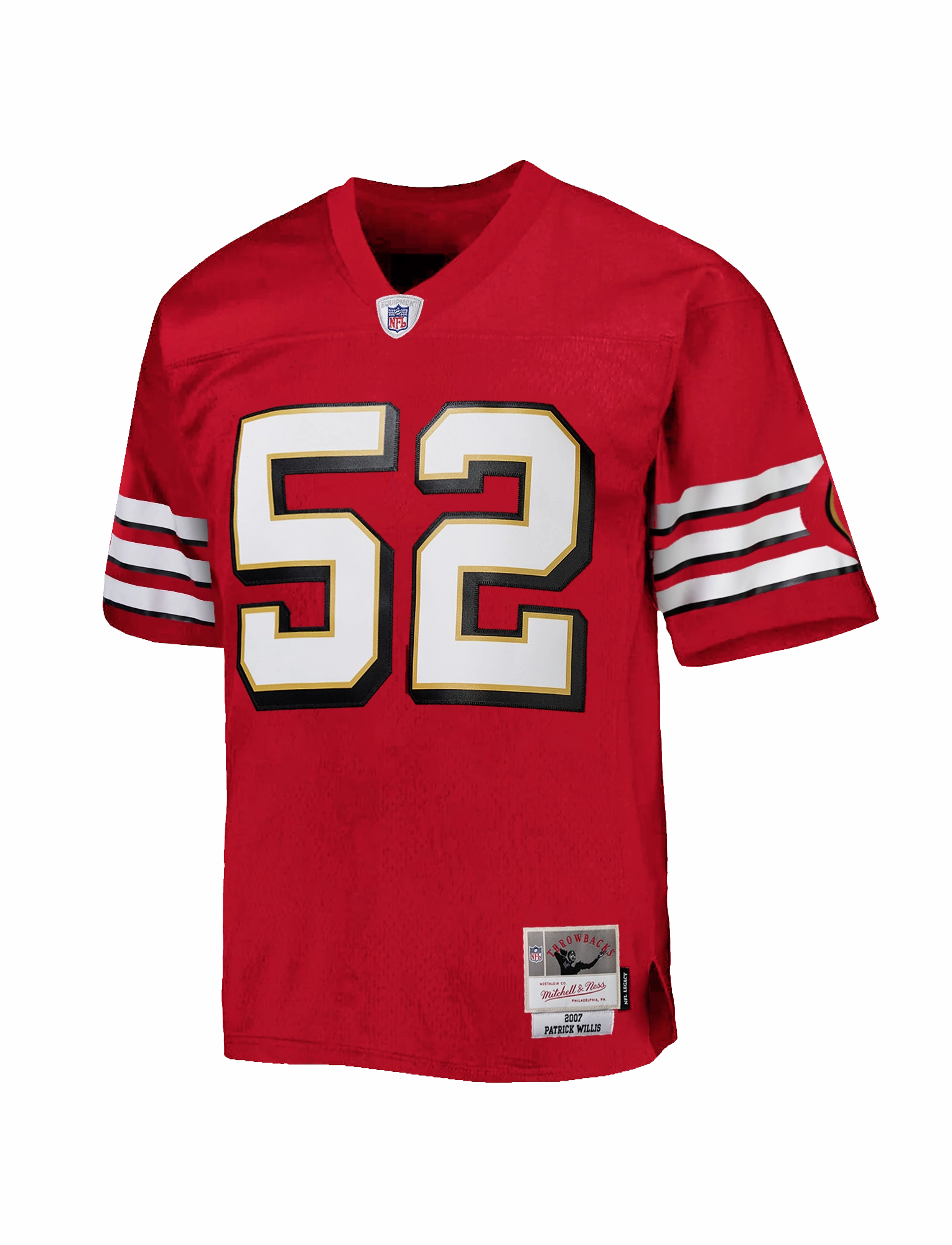 Patrick Willis San Francisco 49ers Mitchell & Ness NFL 2007 Legacy Jersey - Red
