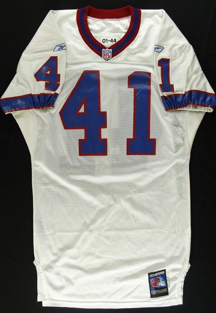 Phil Crosby Game-Used Buffalo Bills Jersey (PA LOA) Starting Fullback