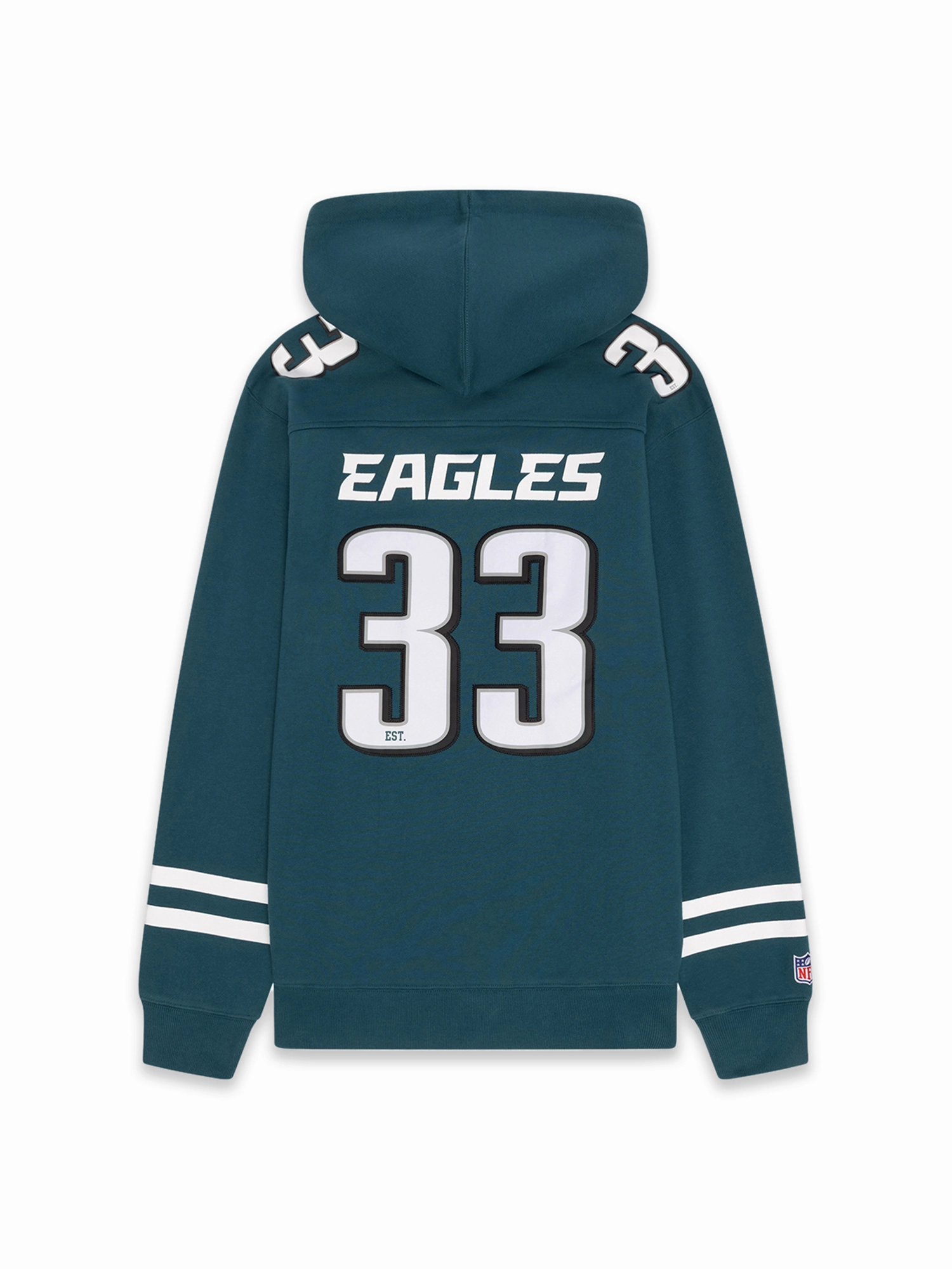 Philadelphia Eagles NFL Foundation Panel Hoodie Jumper - Green
