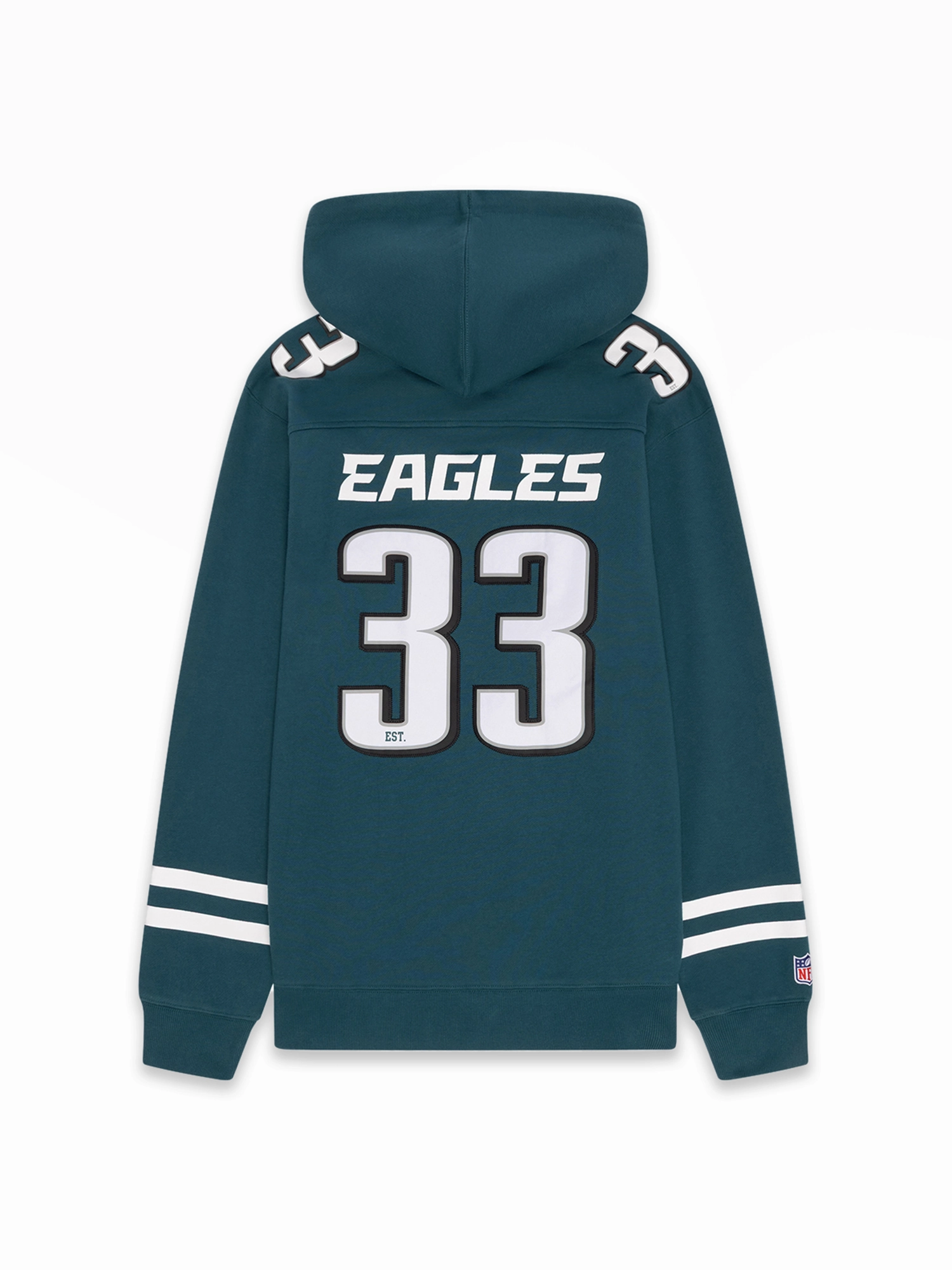 Philadelphia Eagles NFL Foundation Panel Hoodie Jumper - Green