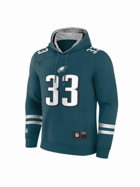 Philadelphia Eagles NFL Foundation Panel Hoodie Jumper - Green