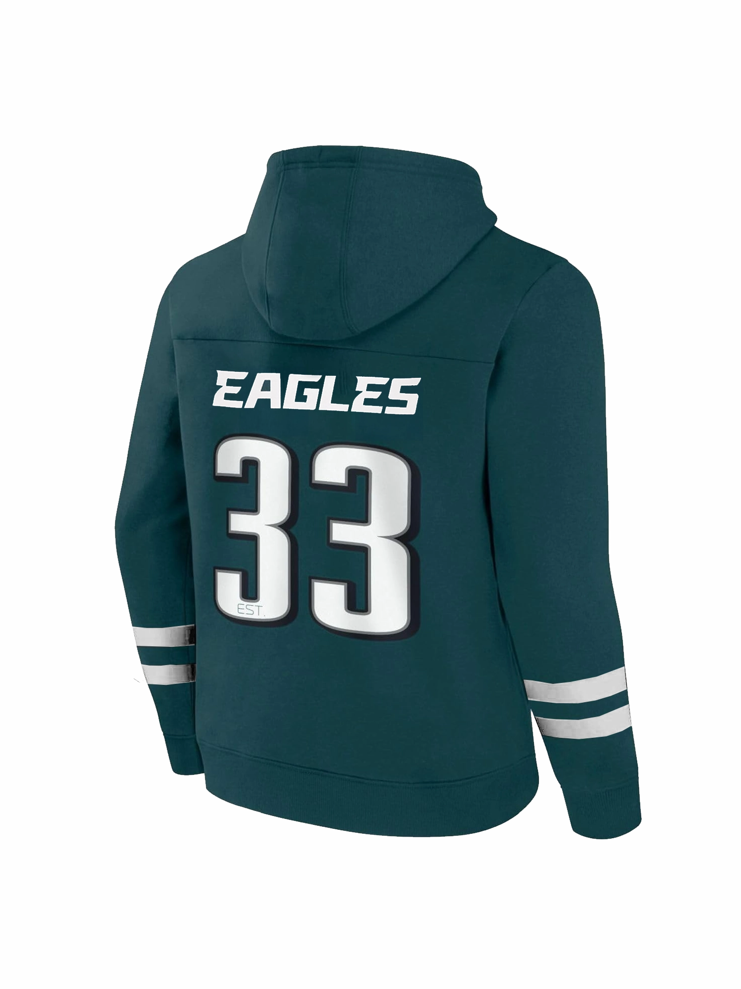 Philadelphia Eagles NFL Foundation Panel Hoodie Jumper - Green