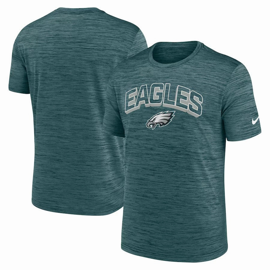 Philadelphia Eagles NFL Nike Velocity Performance T-Shirt - Midnight Green
