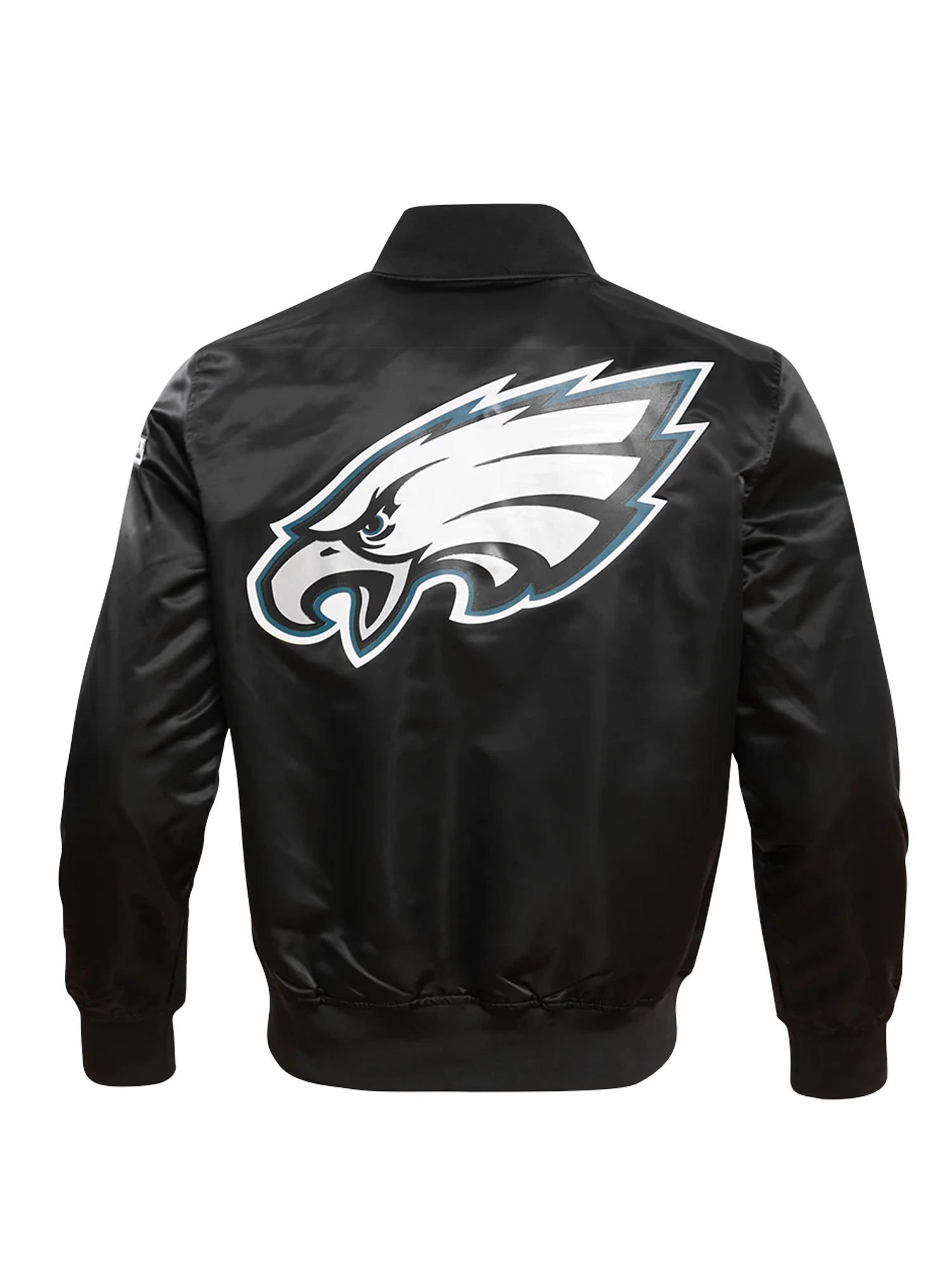 Philadelphia Eagles Pro Standard NFL Team Classic Satin Button Jacket - Black