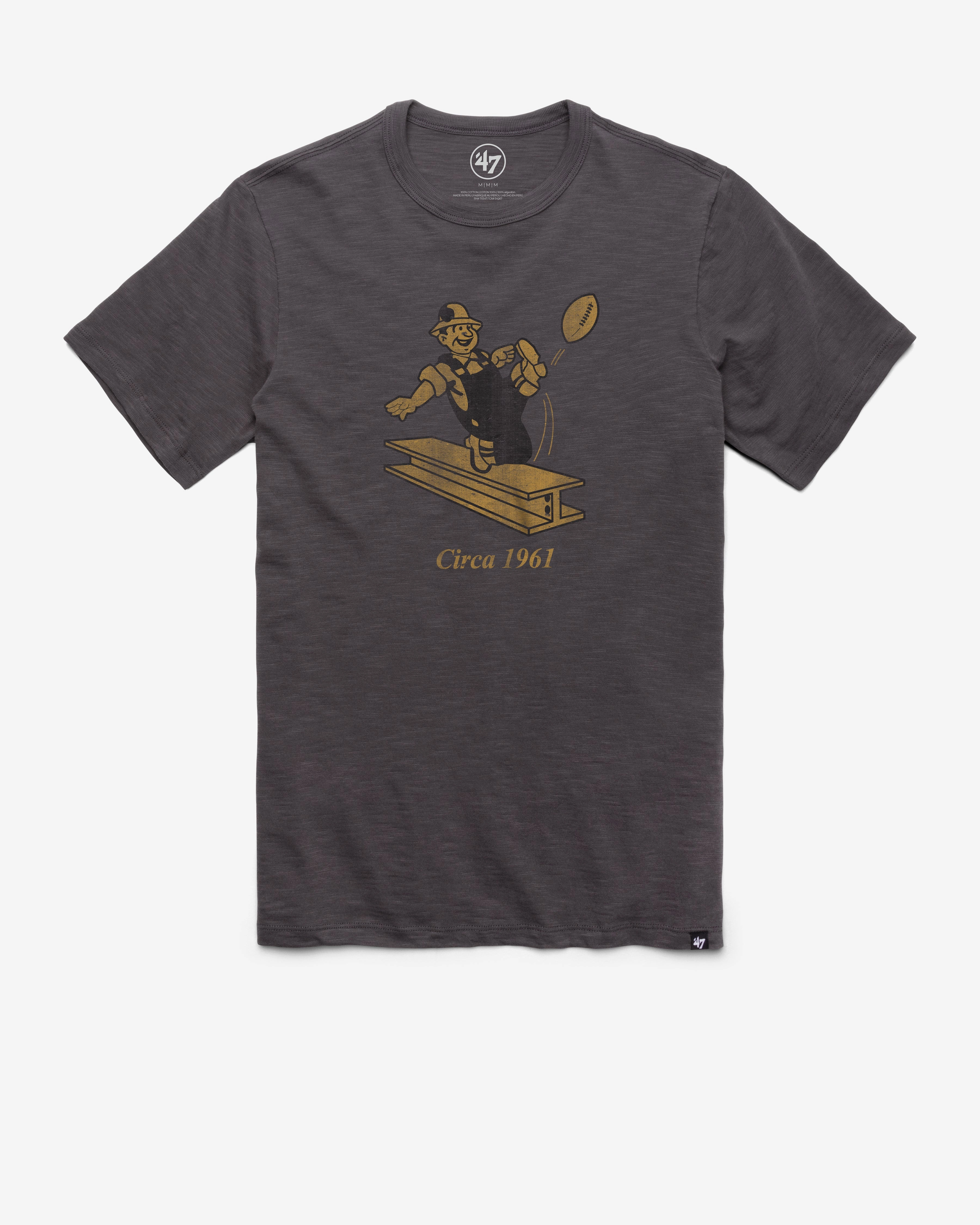 PITTSBURGH STEELERS HISTORIC GRIT '47 SCRUM TEE