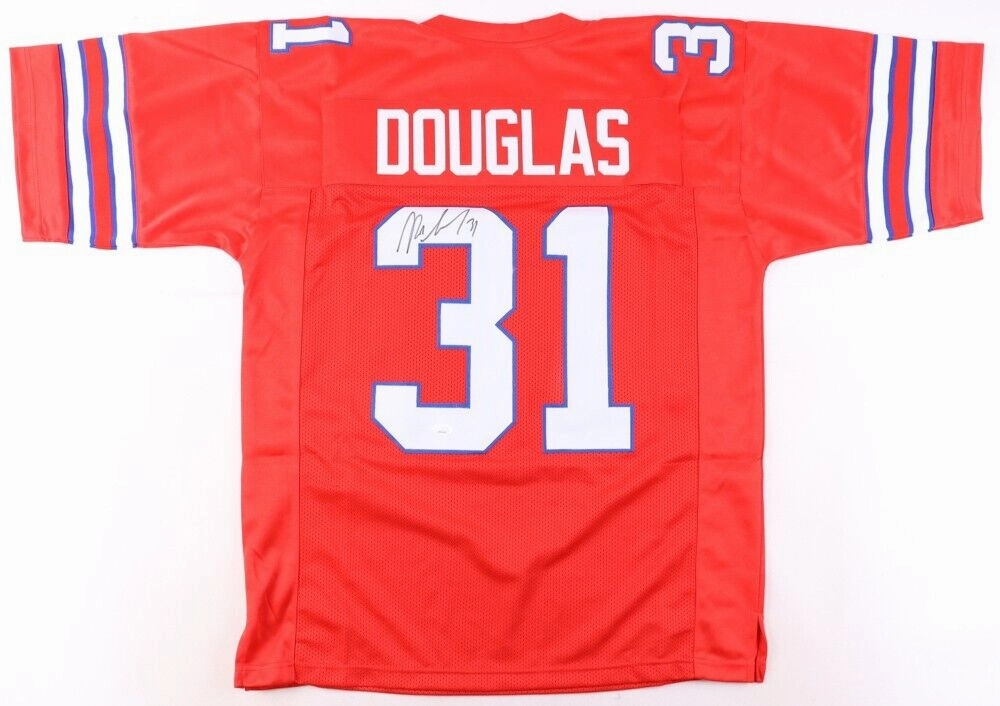 Rasul Douglas Signed Buffalo Bills Jersey (JSA COA) 2017 Draft Pk /West Virginia