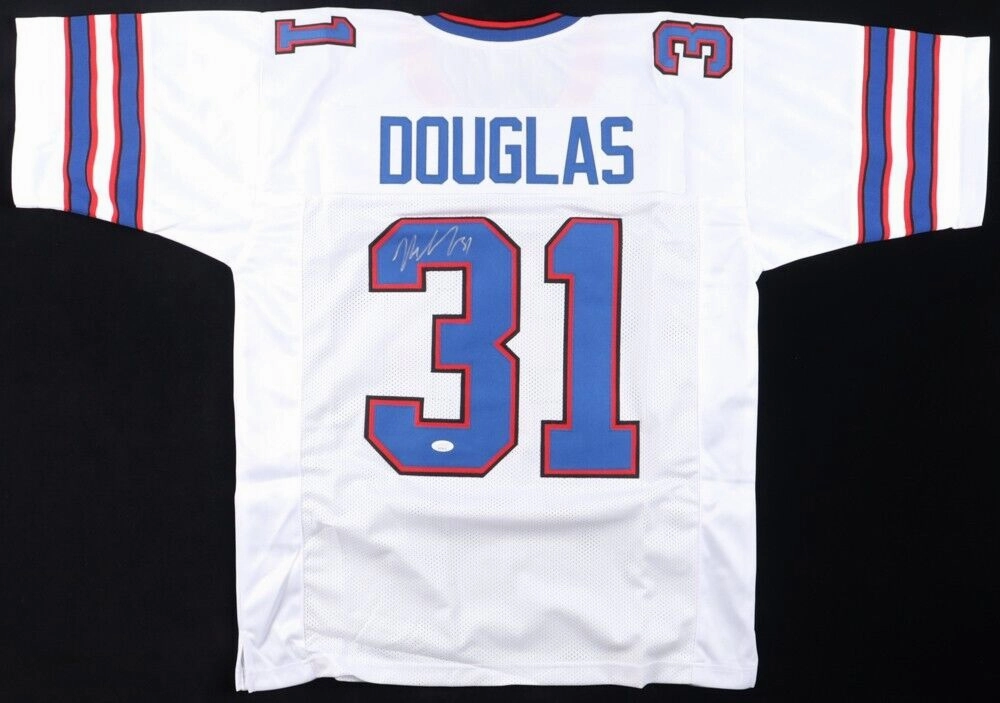 Rasul Douglas Signed Buffalo Bills Jersey (JSA COA) 2017 Draft Pk /West Virginia