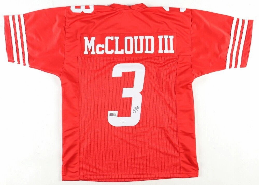 Ray Ray McCloud III Signed San Francisco 49ers Jersey (JSA COA) Ex Clemson W R