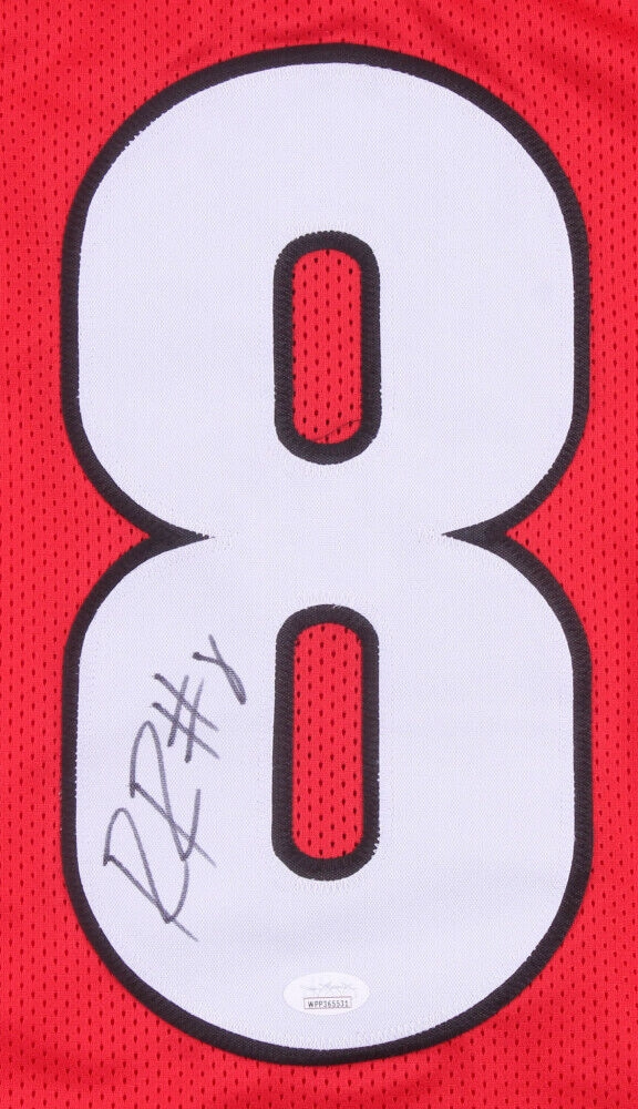 Riley Ridley Signed Georgia Bulldogs Jersey (JSA) Chicago Bears 2019 Draft Pick