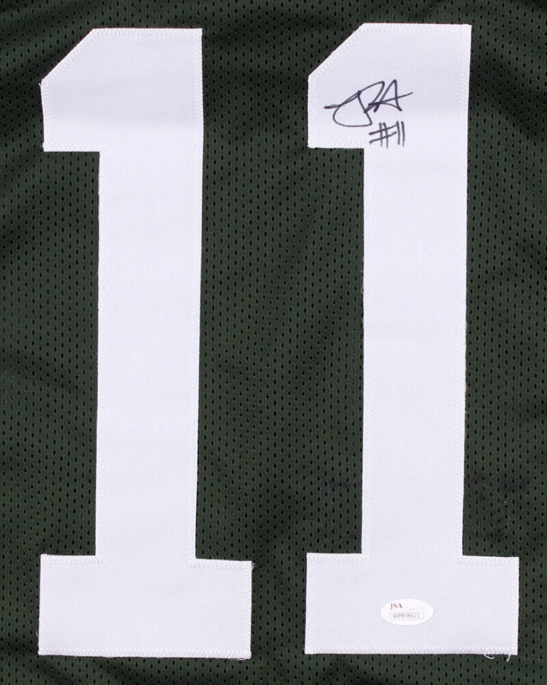 Robby Anderson Signed Jets Green Jersey (JSA COA)2017 New York #1 Wide Receiver
