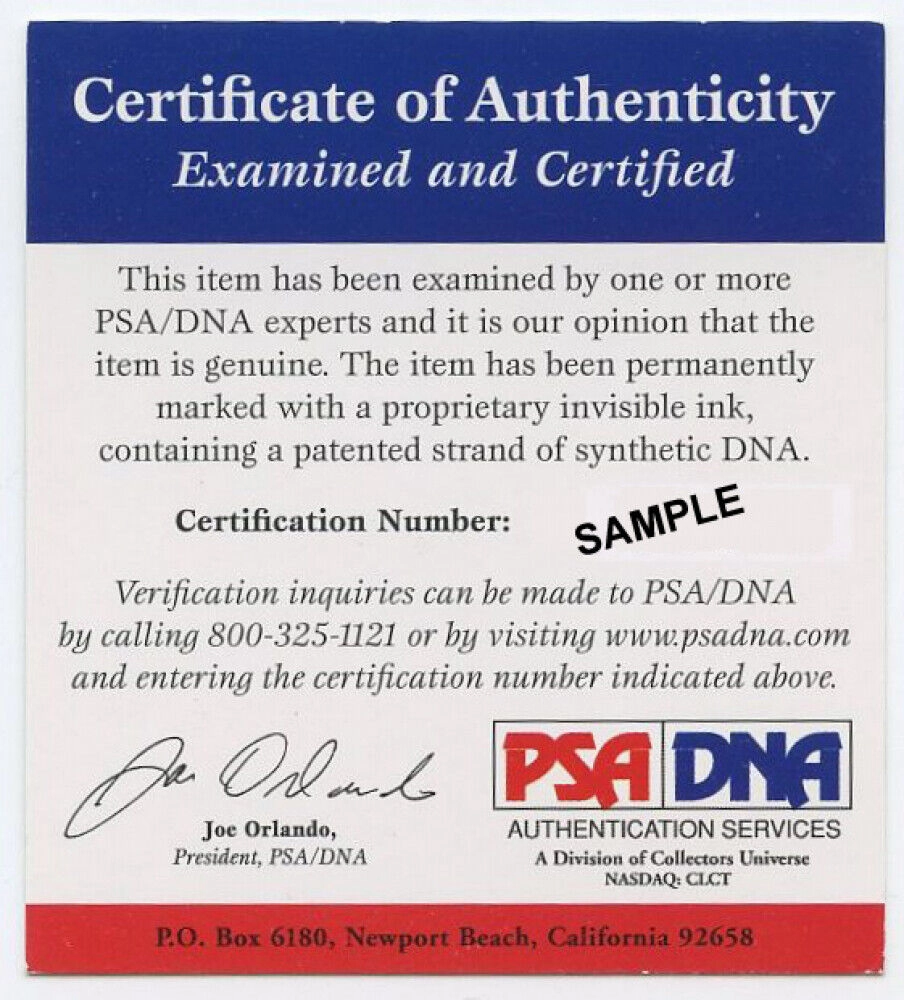 Roscoe Par Signed Miami Hurricane Jersey (PSA COA) Buffalo Bills Wide Receiver