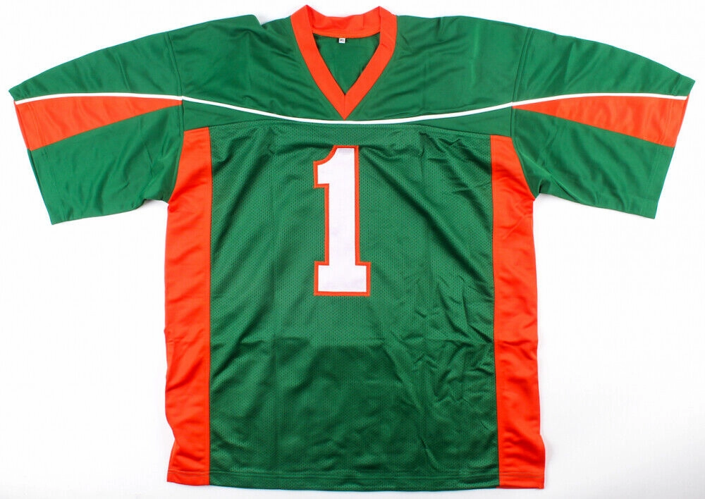 Roscoe Par Signed Miami Hurricane Jersey (PSA COA) Buffalo Bills Wide Receiver