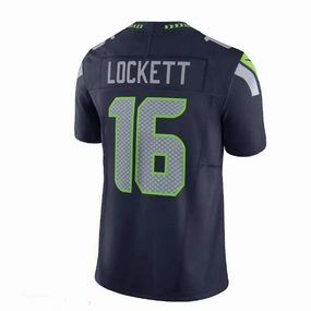 S.Seahawks #16 Tyler Lockett Vapor F.U.S.E. Limited Jersey - College Navy Stitched American Football Jerseys
