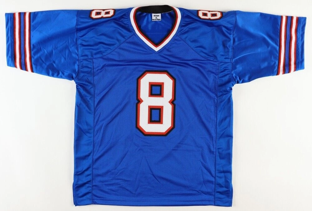 Sam Martin Signed Buffalo Bills Jersey (TSE) 2013 Draft Pick / Appalachian State