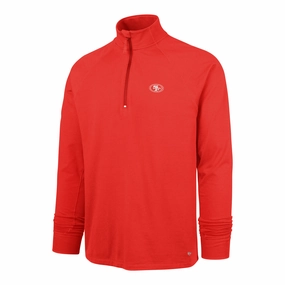 SAN FRANCISCO 49ERS IMPRINT FORWARD '47 1/4 ZIP