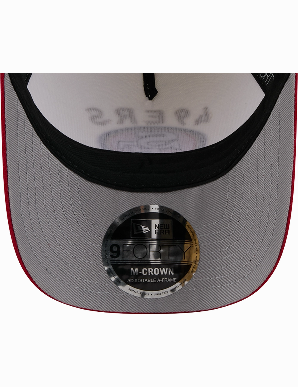 San Francisco 49ers New Era NFL 25 Draft 9FORTY M-Crown Snapback Hat - Chrome