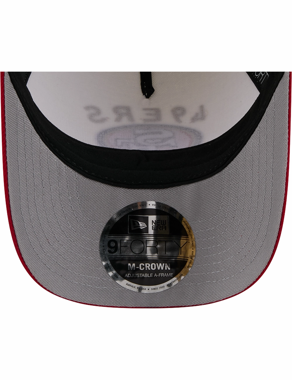 San Francisco 49ers New Era NFL 25 Draft 9FORTY M-Crown Snapback Hat - Chrome