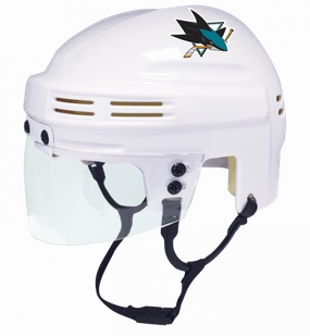 San Jose Sharks Mini Helmet ?? White