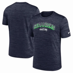 Seattle Seahawks NFL Nike Velocity Performance T-Shirt - College Navy