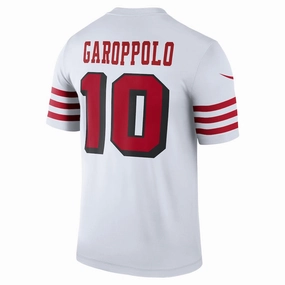 SF.49ers #10 Jimmy Garoppolo White Color Rush Legend Player Jersey Stitched American Football Jerseys