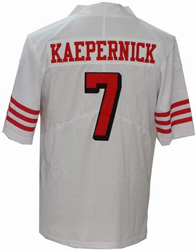 SF.49ers #7 Colin Kaepernick Embroidered Men Jersey American Stitched Football Jerseys