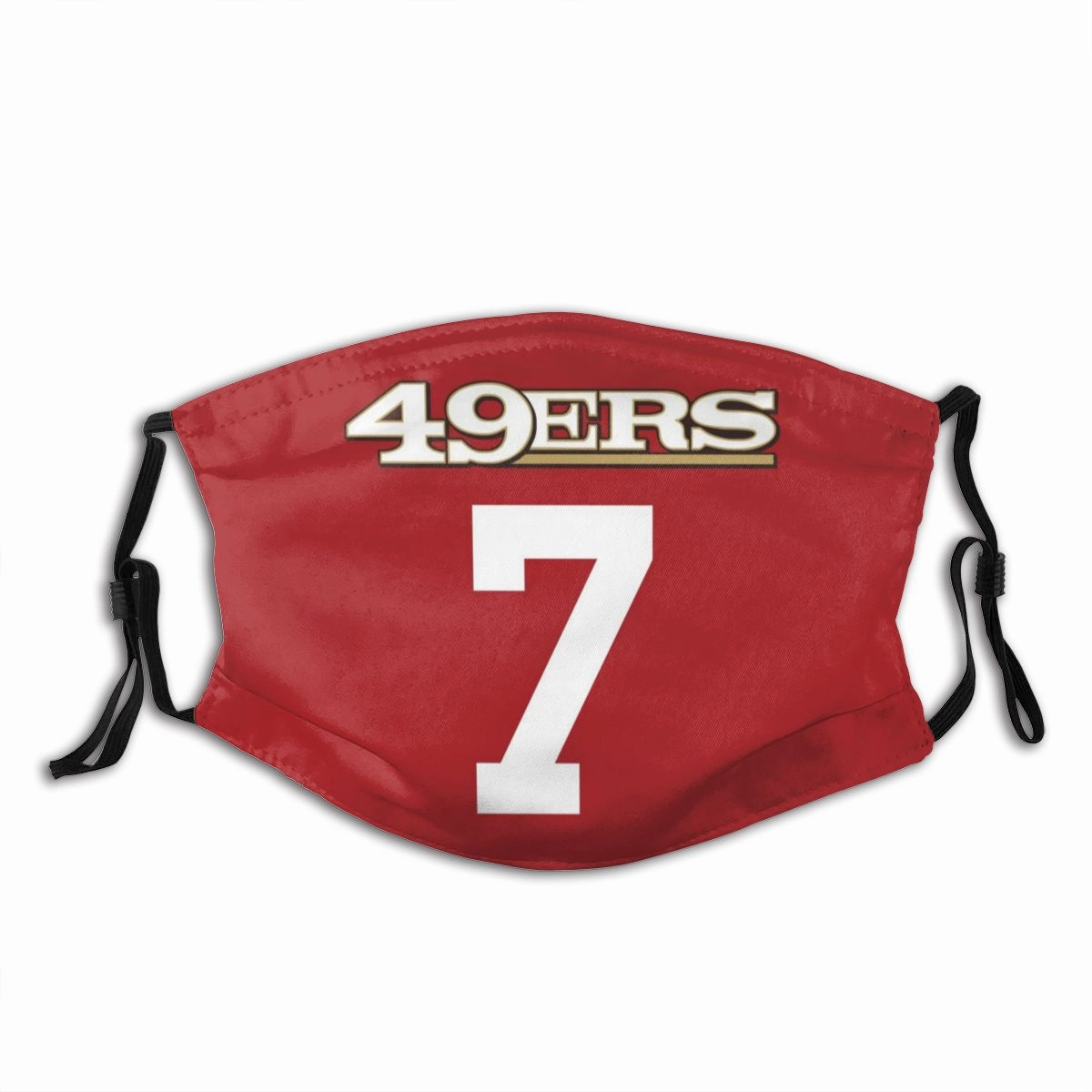 Stitched American SF.49ers #7 Colin Kaepernick Personalize Design Face Mask