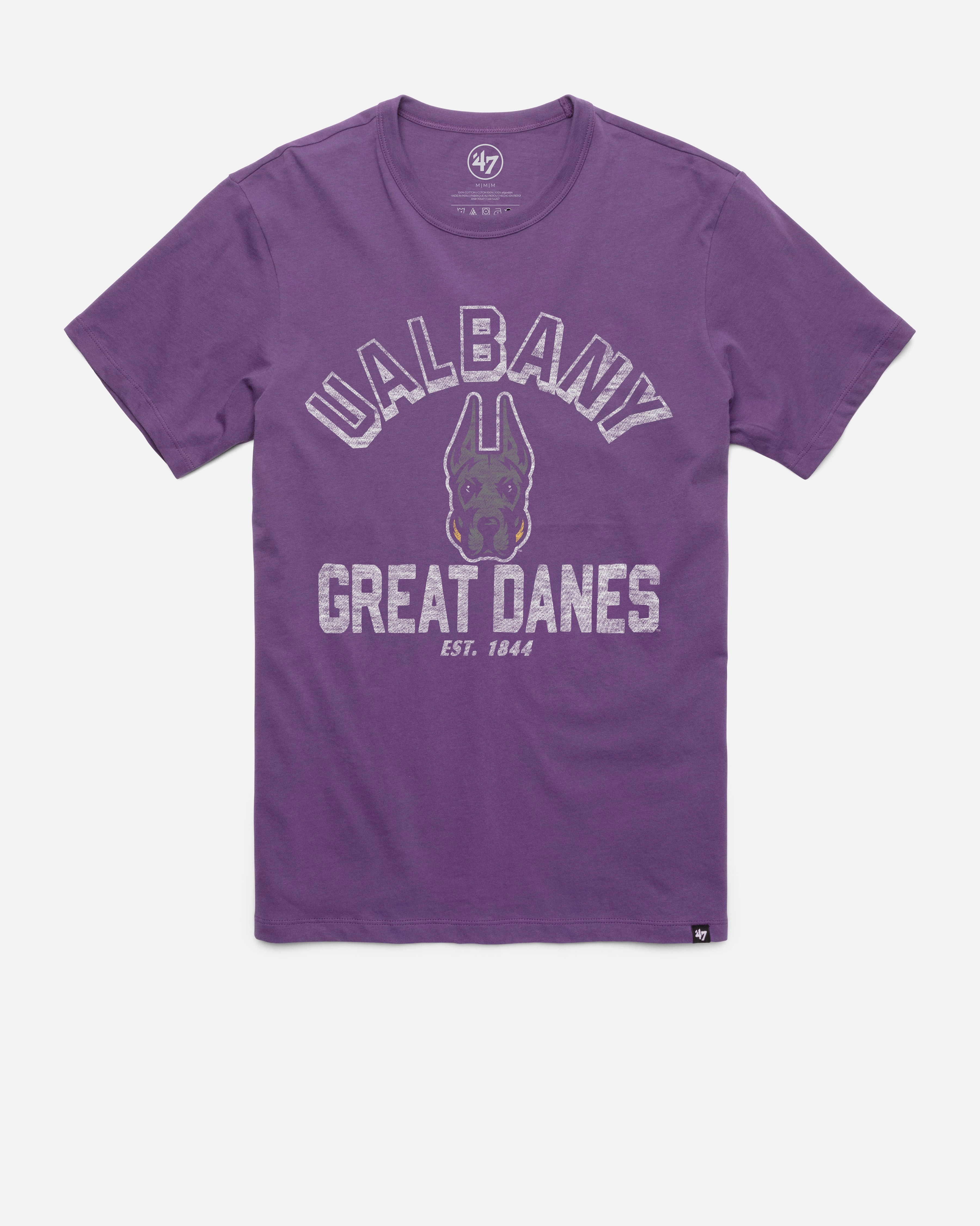 SUNY ALBANY GREAT DANES RETROGRADE '47 FRANKLIN TEE