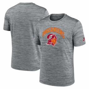 Tampa Bay Buccaneers Nike Velocity Alternate Logo Performance T-Shirt - Gray
