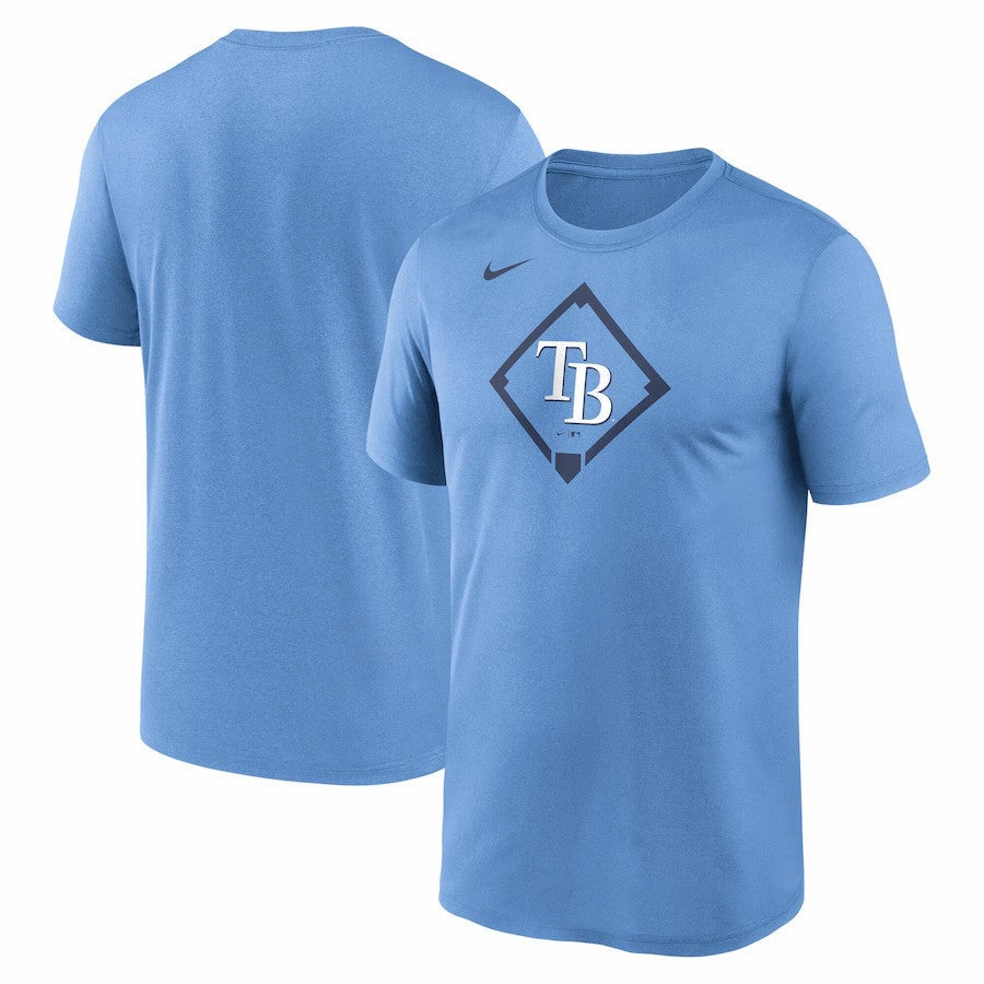 Tampa Bay Rays MLB Nike Icon Legend Performance T-Shirt - Light Blue