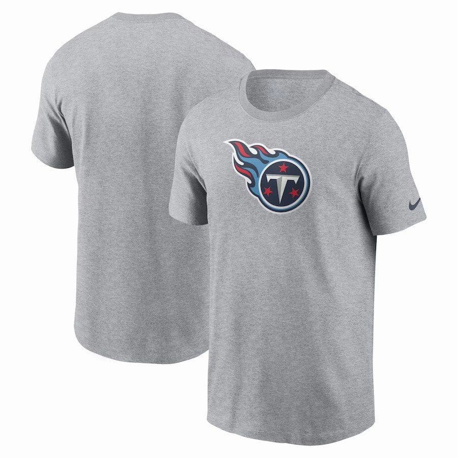 Tennessee Titans NFL Nike Logo Essential T-Shirt - Gray