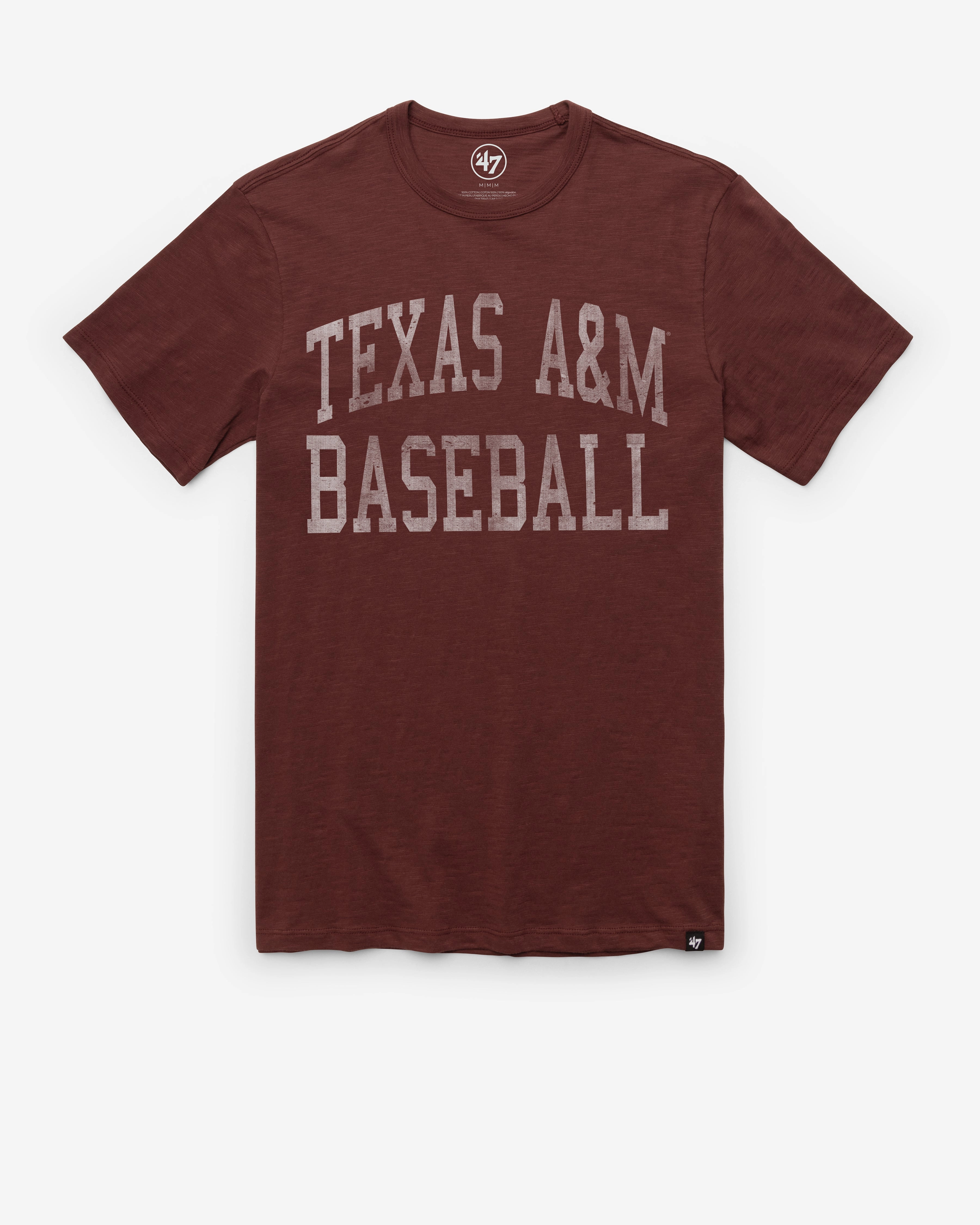 TEXAS A&M AGGIES CLASSIC BLOCK '47 SCRUM TEE