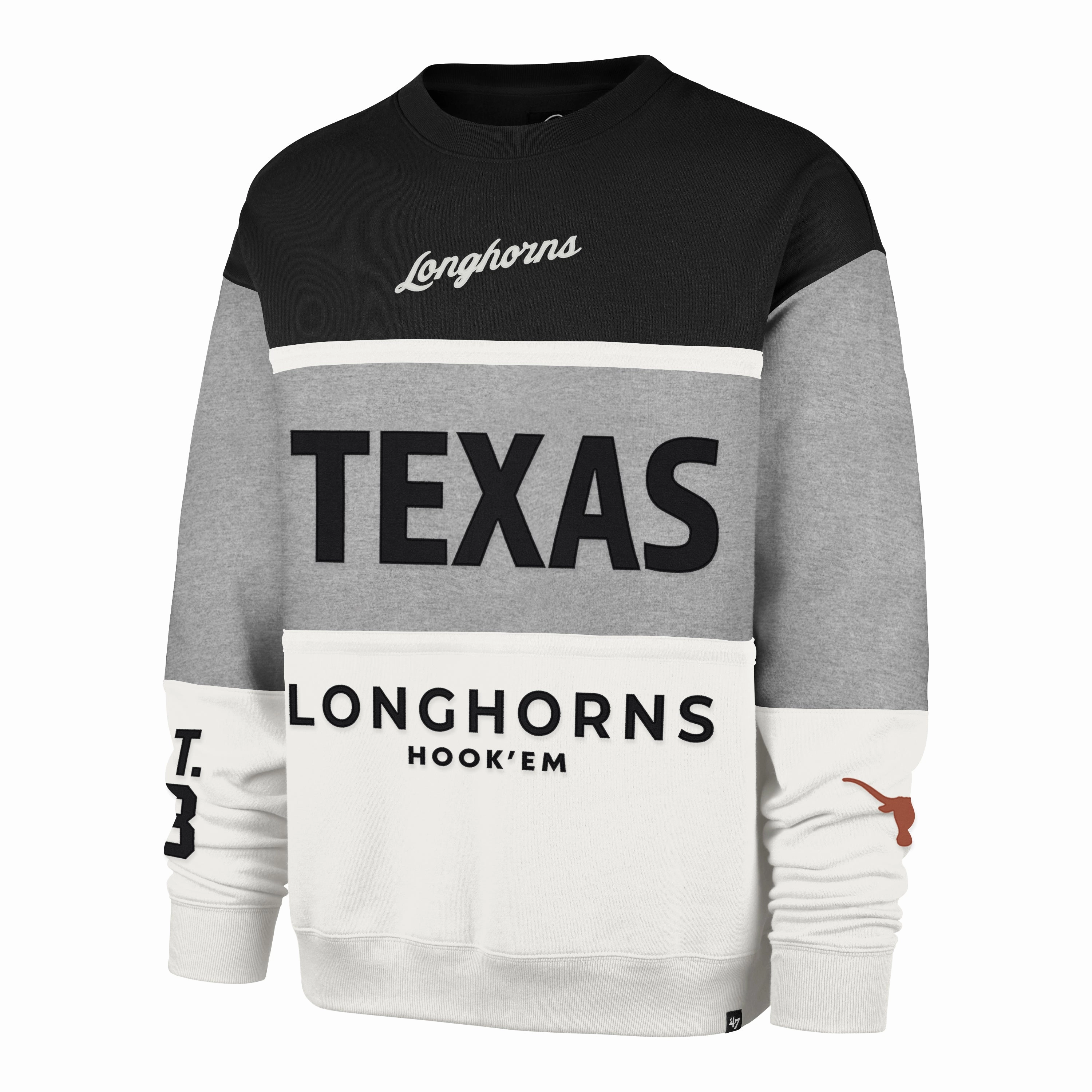TEXAS LONGHORNS ON FIVE '47 MAXIMALIST CREW