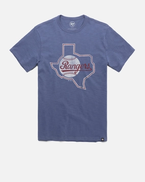 TEXAS RANGERS COOPERSTOWN GRIT '47 SCRUM TEE